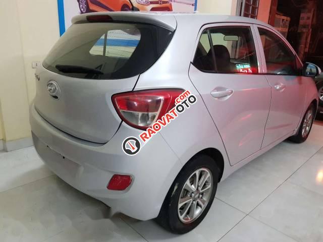 Bán Hyundai Grand i10 MT đời 2014, màu bạc giá cạnh tranh-0