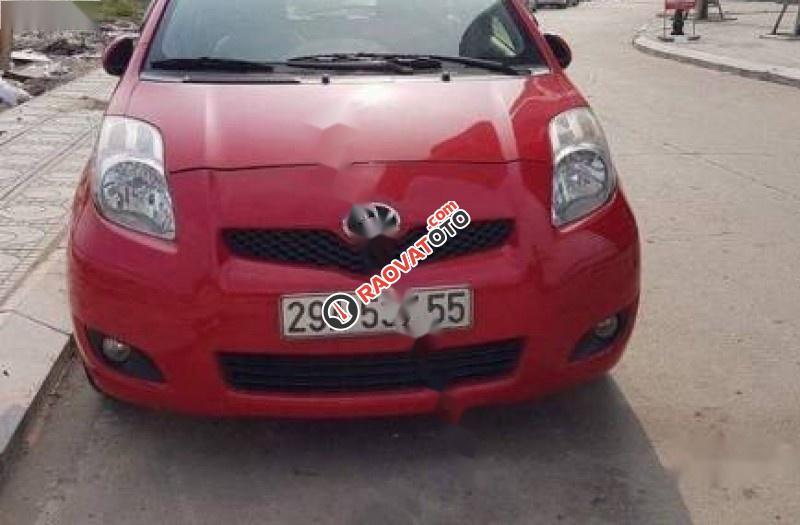 Cần bán lại xe Toyota Yaris 1.3 AT đời 2010, màu đỏ, xe nhập số tự động-0