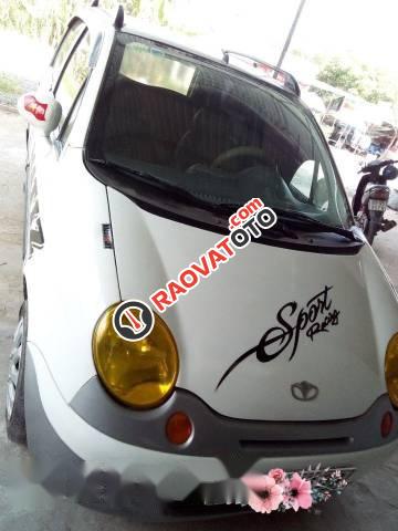 Bán xe Daewoo Matiz SE đời 2004, màu trắng-0