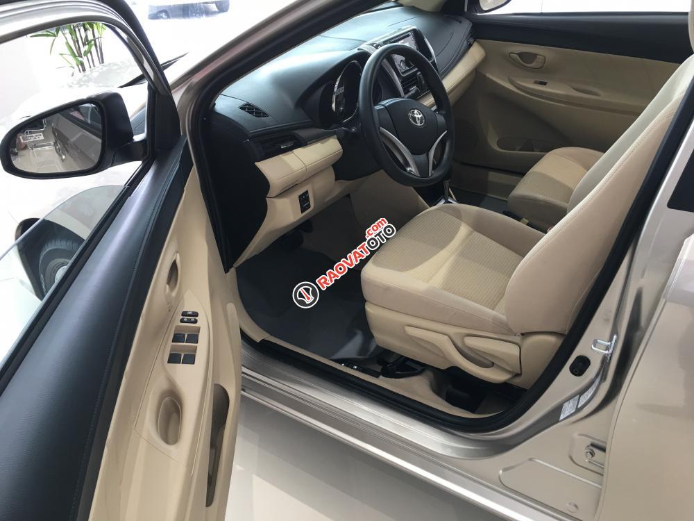 Bán xe Toyota Vios 2017, tặng phí trước bạ 100%, tặng BH, PK, trả trước 130tr giao ngay tại Tây Ninh-4