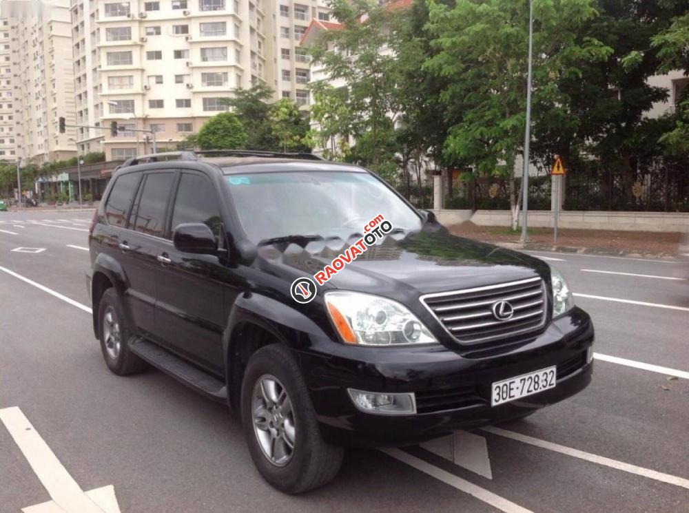 Bán xe Lexus GX 470 đời 2008, màu đen, xe nhập chính chủ-1