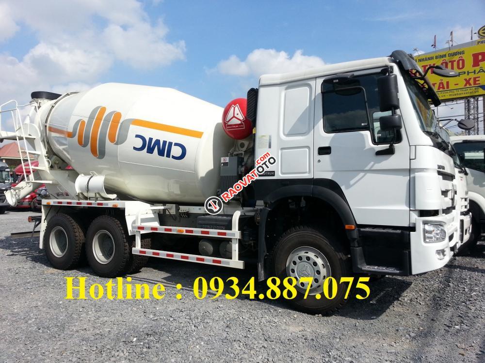 Bán xe trộn bê tông Sinotruk Howo 9 khối, 10 khối, 12 khối nhập khẩu-2