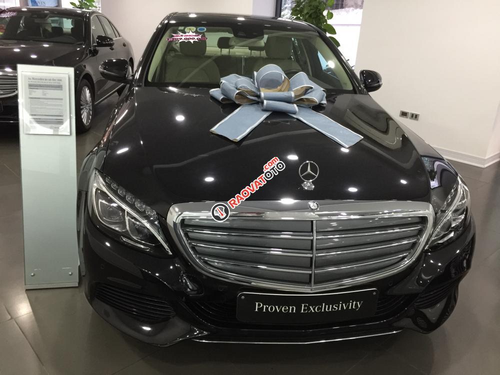 Bán Mercedes C250 2017, màu đen-8