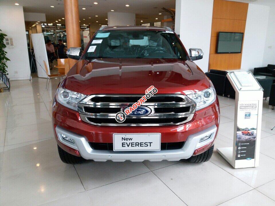 Ford Giải Phóng bán xe Ford Everest 2017 nhập Thái, đủ màu, trả góp 85%, tặng bộ phụ kiện 7 món - LH: 0988587365-0