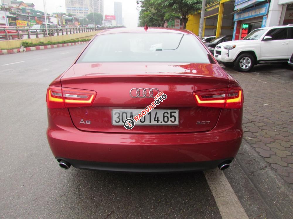 Bán Audi A6 2.0TFSI 2013 màu đỏ-5