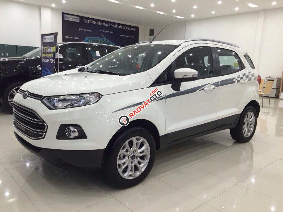 Cần bán Ford EcoSport Titanium 1.5L AT tại Thái Nguyên, màu trắng, giá thương lượng-1