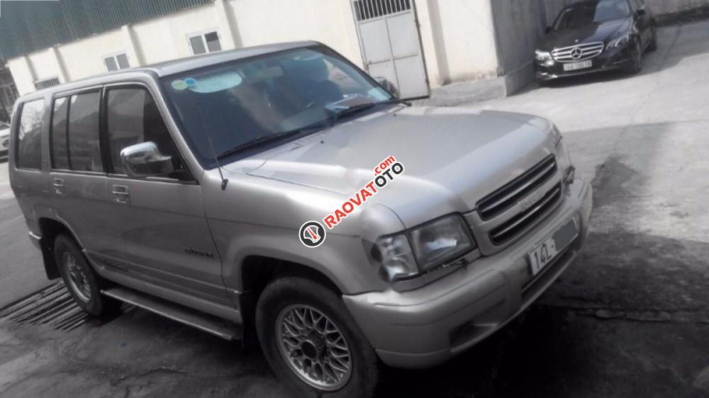 Bán Isuzu Trooper đời 2003, màu xám, xe nhập, giá 150tr-1