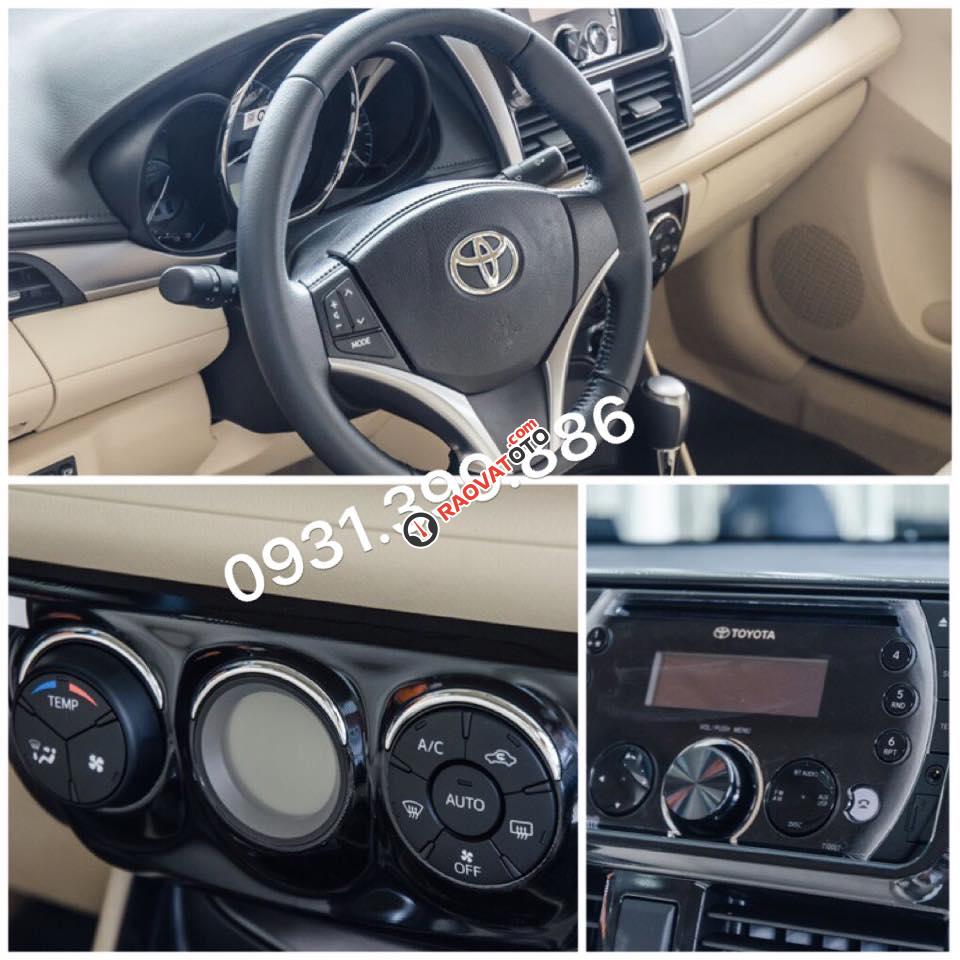 Toyota Vios 1.5G (CVT) đời 2017, ưu đãi cực tốt, có xe giao ngay chỉ với 130 triệu đồng trả trước - LH: 0931.399.886-4