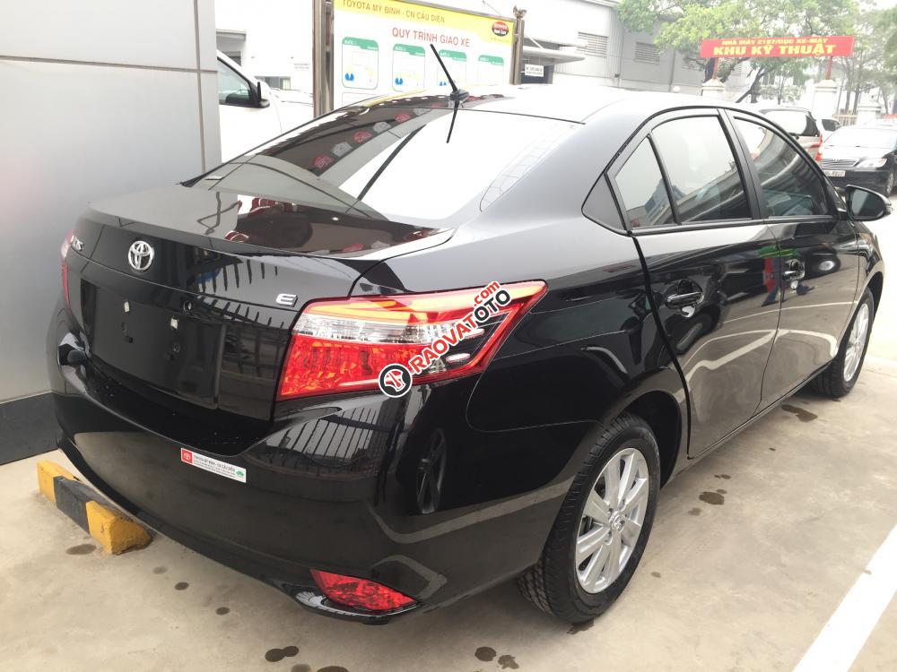 Toyota Vios 1.5E MT đời 2017, màu đen, tặng 1 năm bảo hiểm thân vỏ cùng nhiều phụ kiện khuyến mại hấp dẫn-2