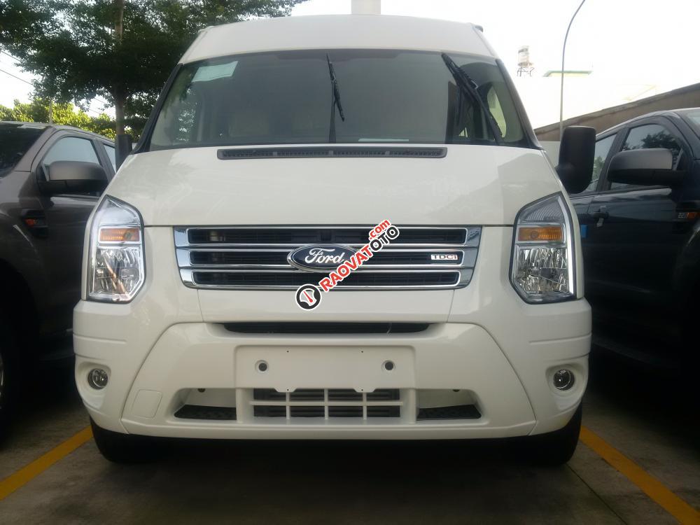 Bán Ford Transit 16 chỗ 2017 mâm đúc kính liền. Bao chi phí sang tên đăng ký-6