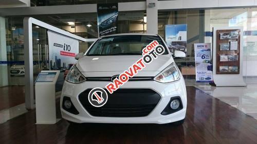 Cần bán Hyundai Grand i10 1,2 MT 2017, màu trắng-4