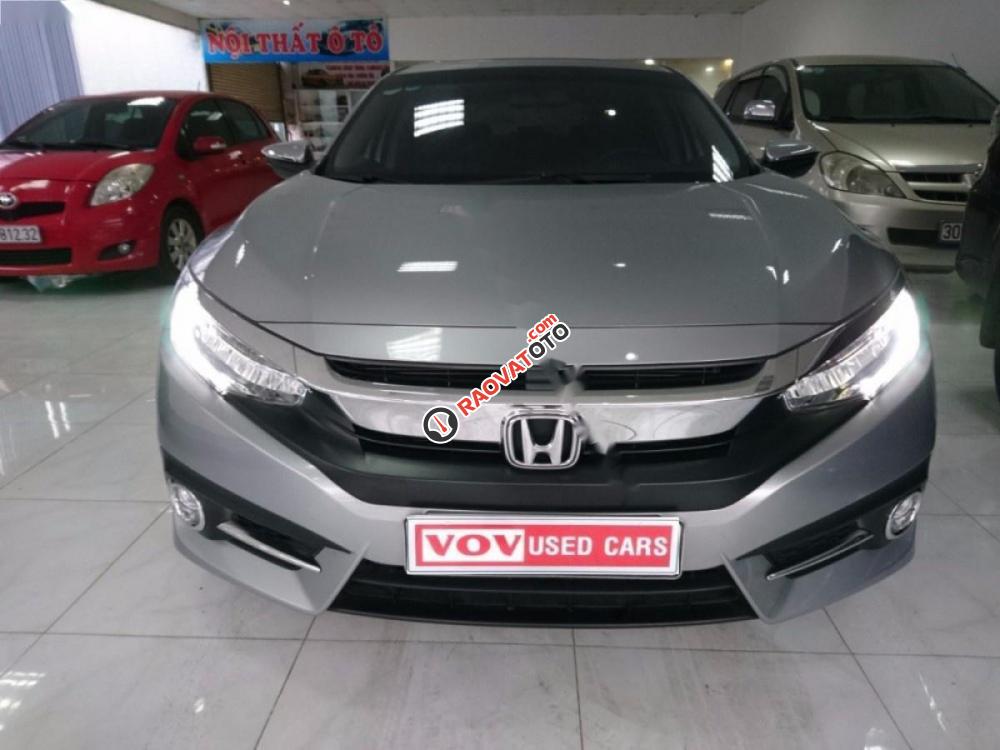 Bán Honda Civic 1.5L Vtec Turbo đời 2017, màu xám, xe nhập-0