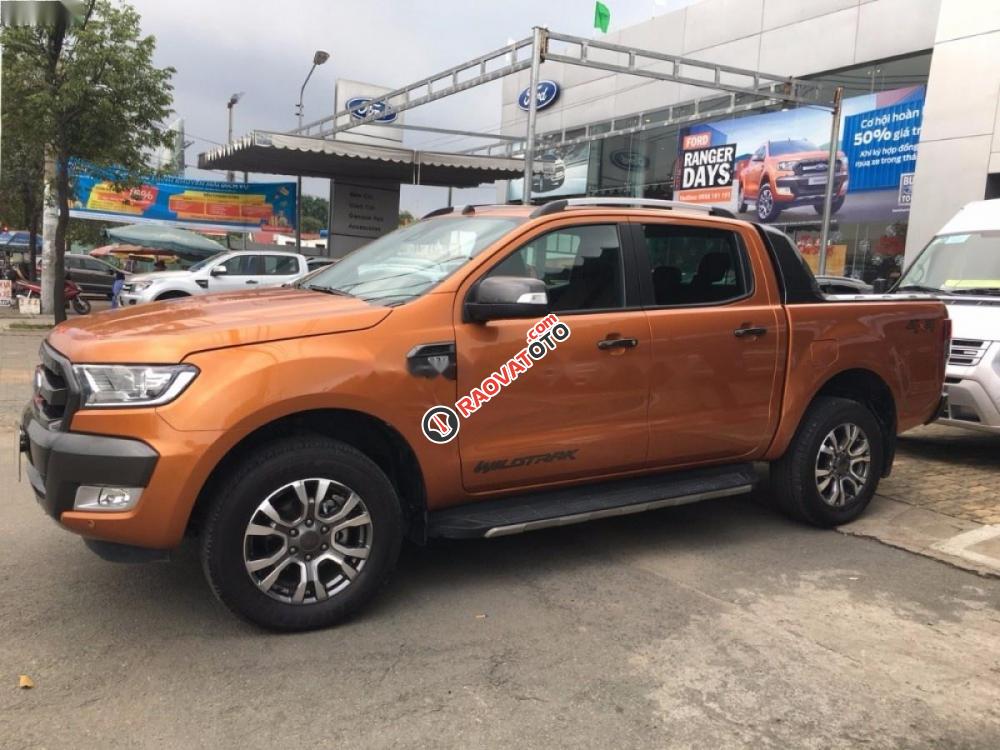 Cần bán lại xe Ford Ranger Wildtrak 3.2L 4x4 AT sản xuất 2015, nhập khẩu nguyên chiếc-2