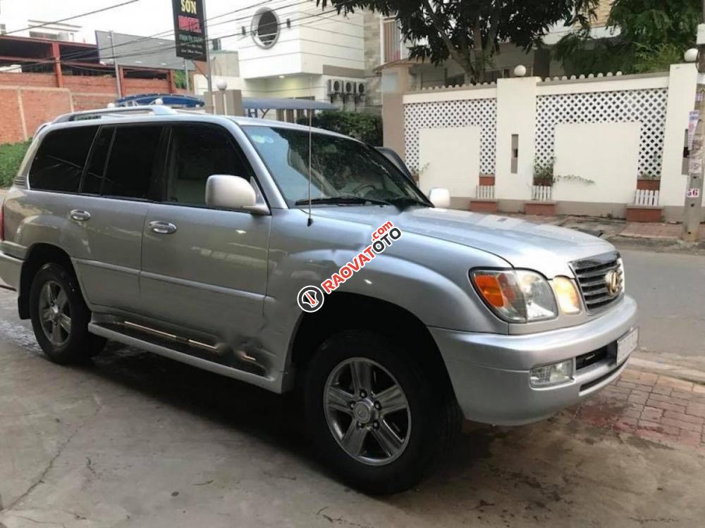 Cần bán lại xe Lexus LX 470 đời 2005, màu bạc, xe nhập-5