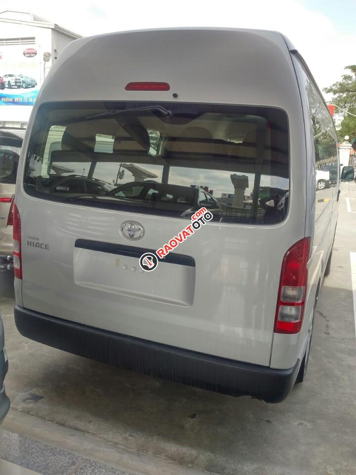 Toyota Hiace - Xe nhập khẩu, 16 chỗ động cơ dầu - Hỗ trợ trả góp - Đại lý Toyota Mỹ Đình/ hotline: 0973.306.136-16