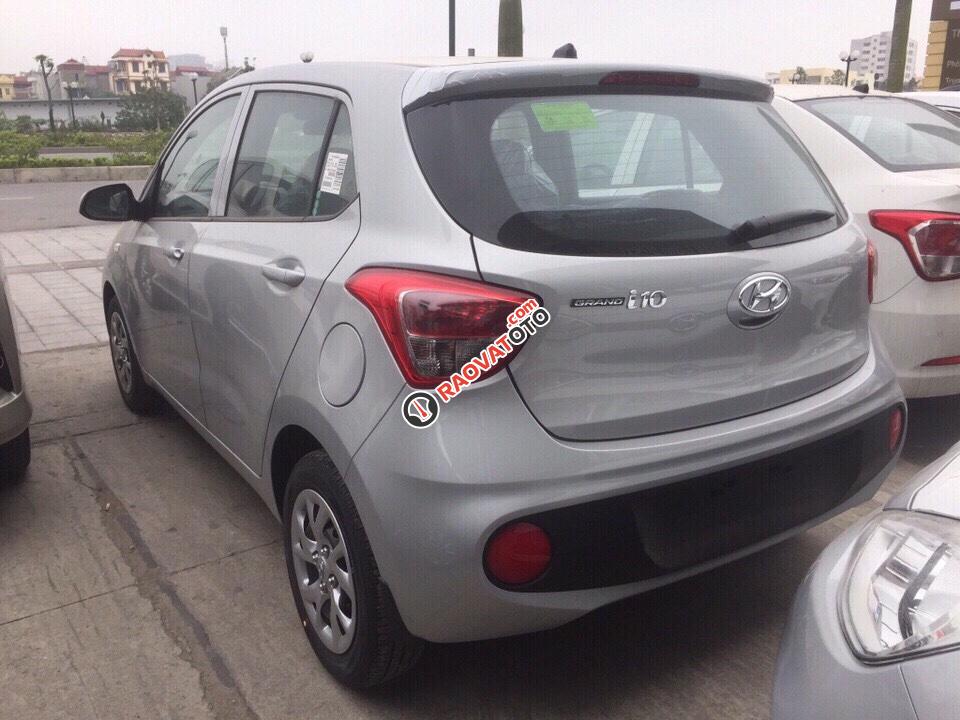 Bán Hyundai Grand i10 năm 2017, màu bạc, giá cạnh tranh-2