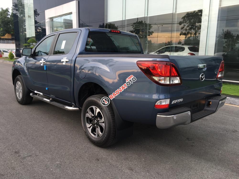 Mazda Cộng Hòa cần bán Mazda BT 50 4WD AT 3.2L đời 2018, màu xanh, giá tốt-5