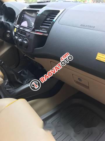 Bán Toyota Fortuner G 2.4 năm 2016, màu bạc-0