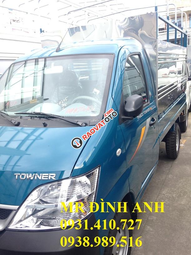 Bán xe tải Thaco Towner990 tải trọng 990kg, thùng kín đời 2017, hỗ trợ trả góp-0