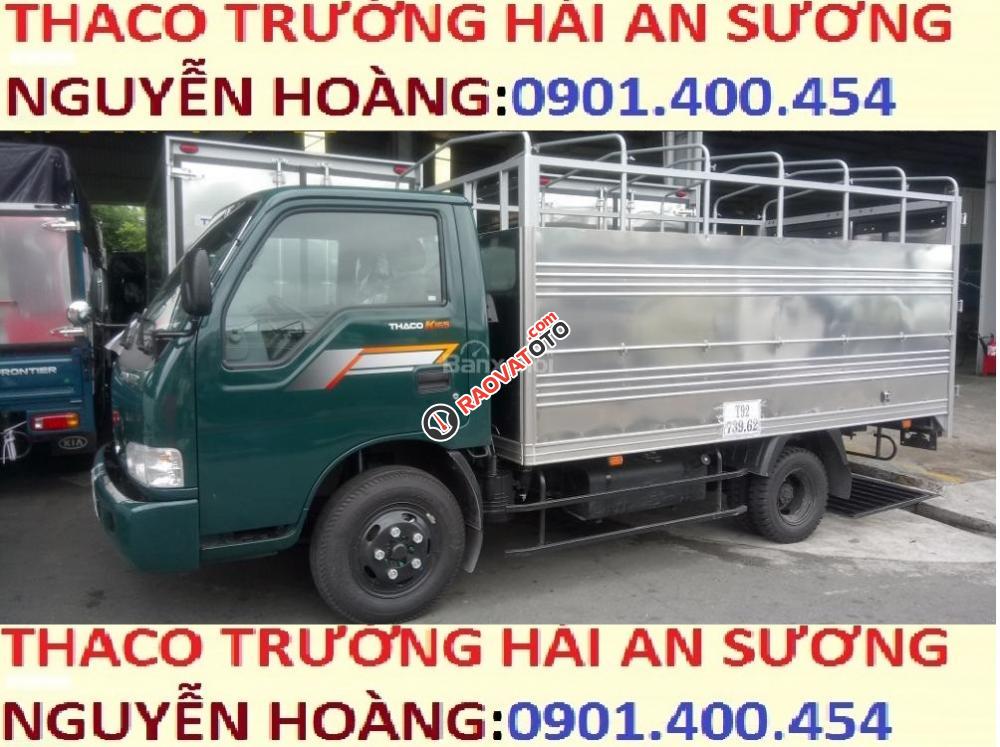 Cần bán xe Kia K165 năm 2017, màu xanh lam-19