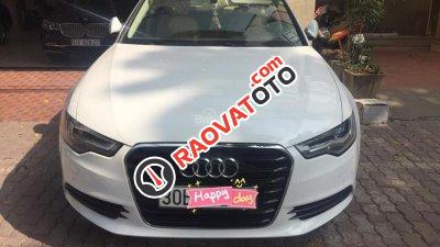 Bán ô tô Audi A6 2.0T đời 2014, màu trắng, xe nhập-0