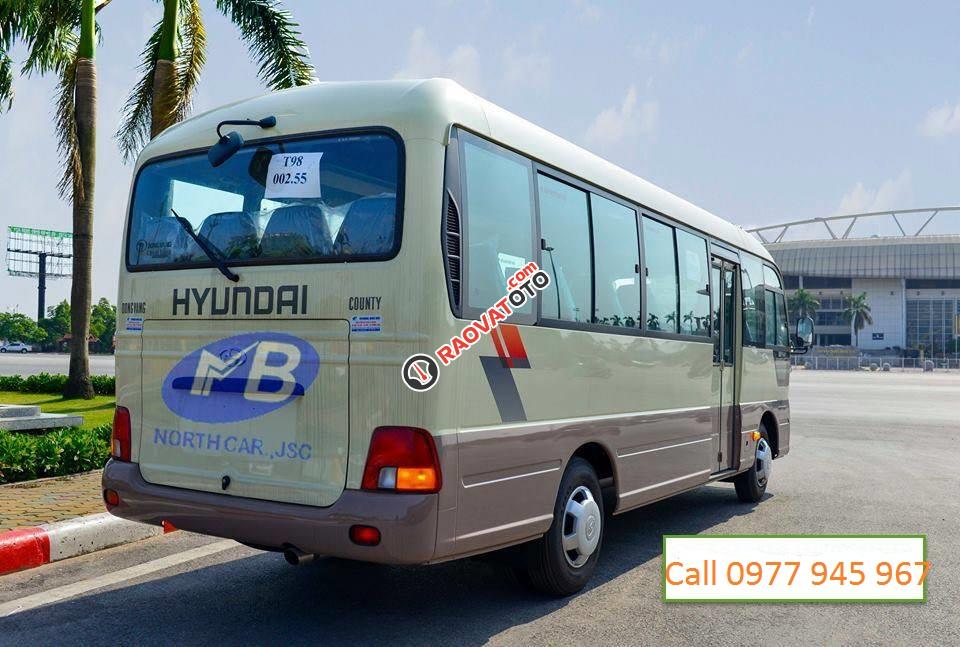 Chuyên bán County Hyundai, 29 ghế Đồng Vàng, Model 2017-5