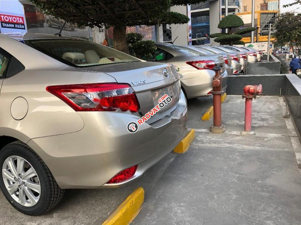 Cần bán Toyota Vios 1.5G năm 2017, màu nâu, giá 543tr-2