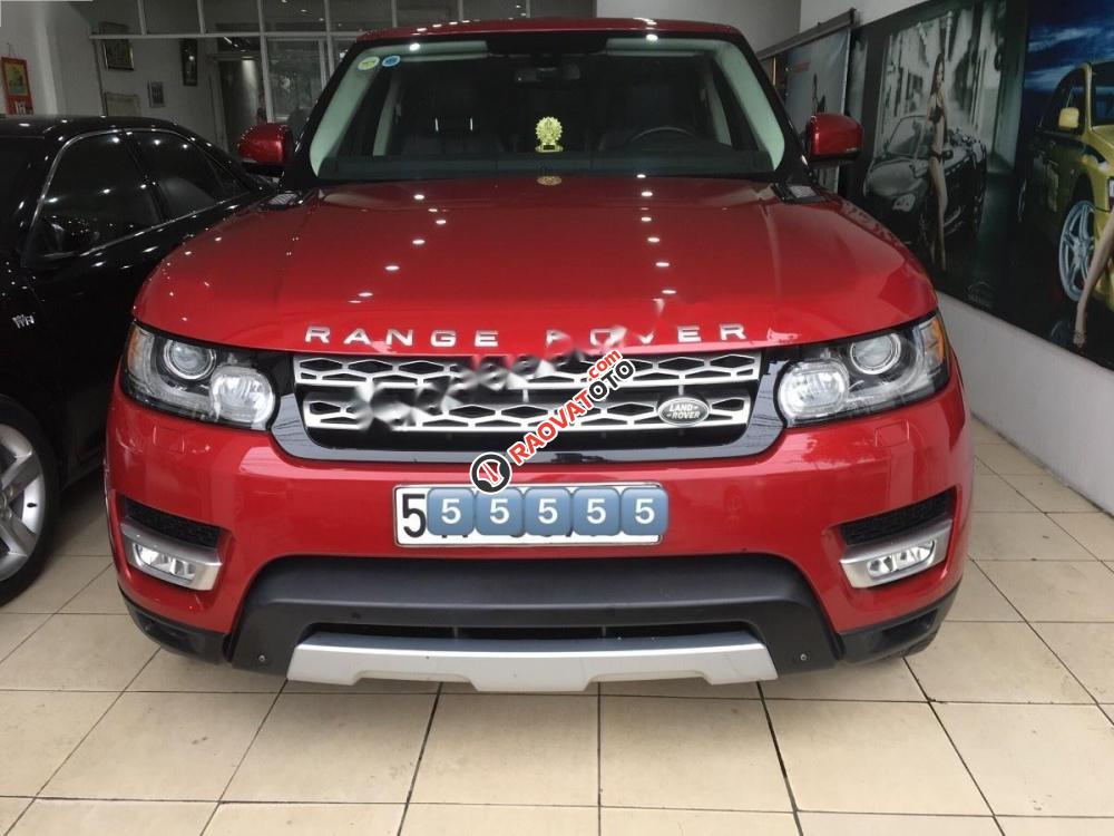 Bán xe LandRover Range Rover Sport HSE đời 2016, màu đỏ, xe nhập-0