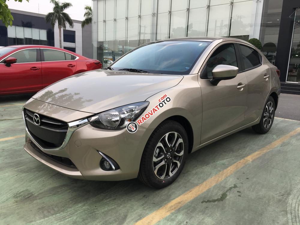 Bán xe Mazda 2 1.5L AT Sedan đời 2018 màu vàng đồng, giá ưu đãi 529tr chỉ có ở Mazda Cộng Hòa-3