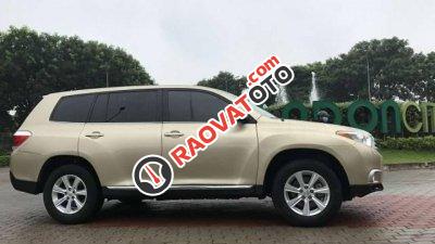 Cần bán gấp Toyota Highlander đời 2011, màu vàng cát-7