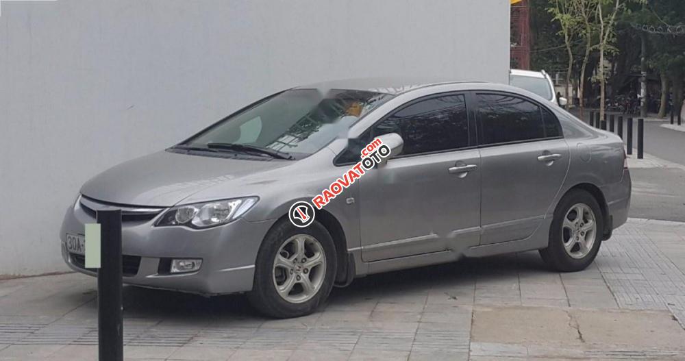 Cần bán gấp Honda Civic năm 2008, màu xám, 360 triệu-0