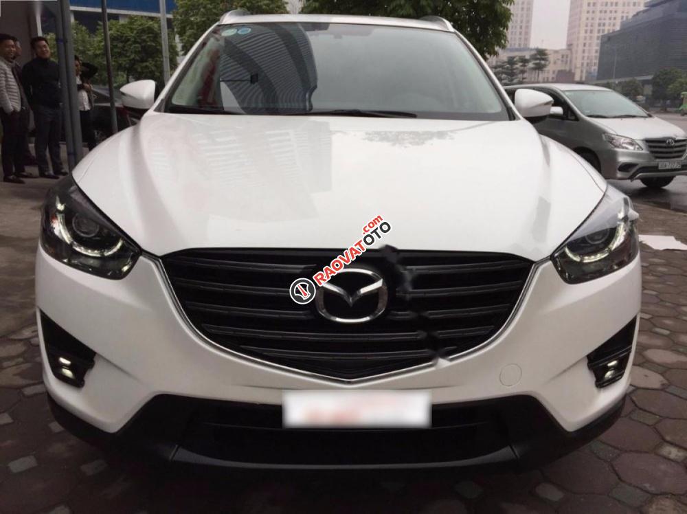 Cần bán gấp Mazda CX 5 2.5 2WD đời 2016, màu trắng-1