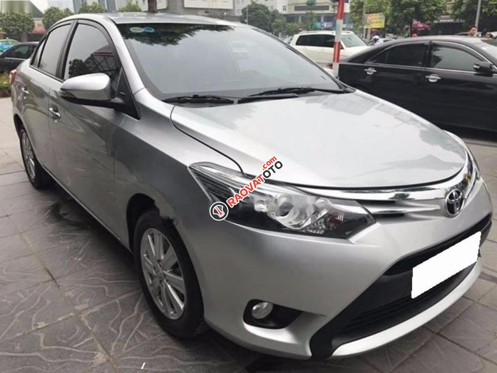 Cần bán Toyota Vios 1.5G đời 2014, màu bạc-2