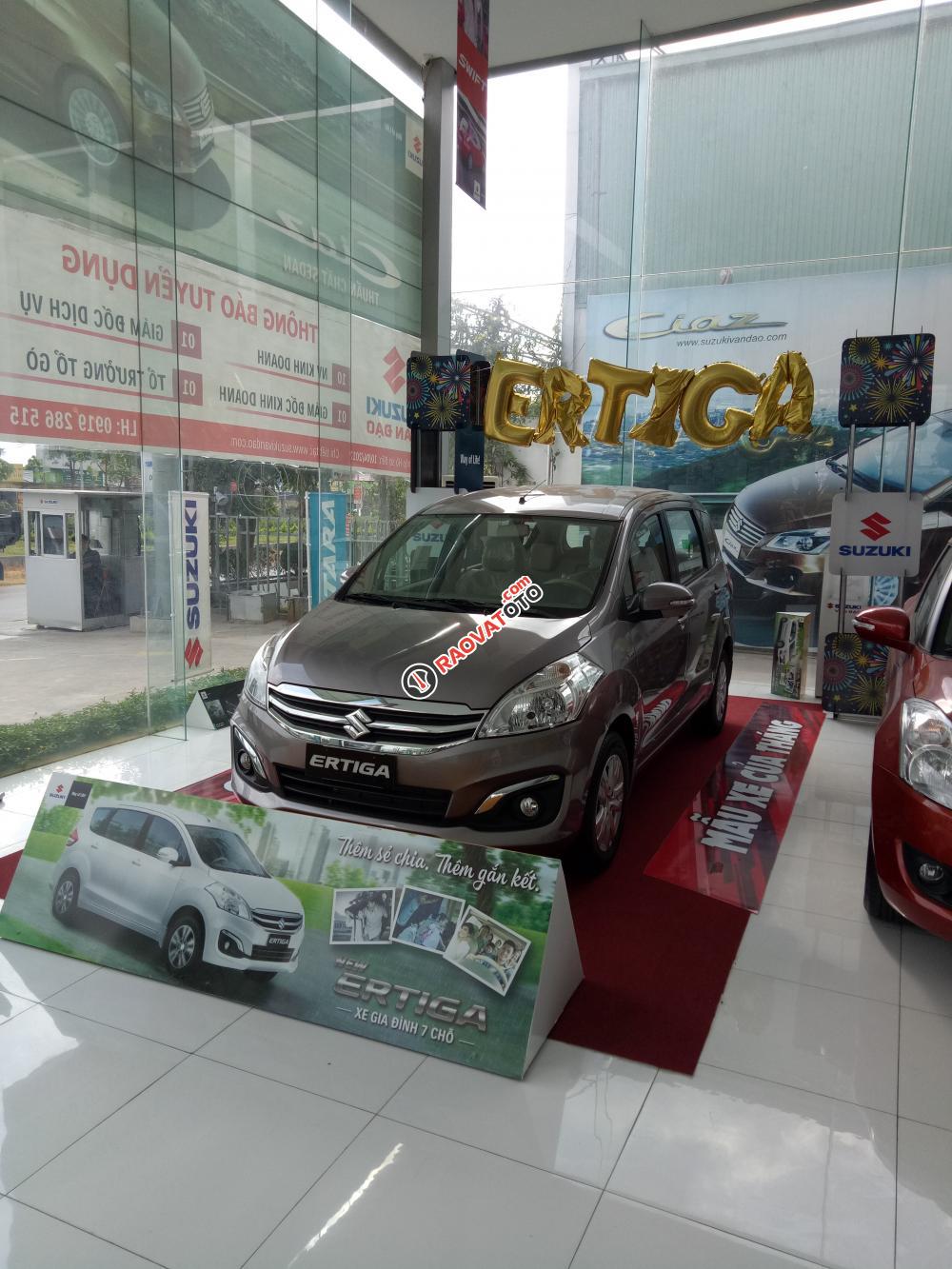 Bán ô tô Suzuki Ertiga 2017, nhập khẩu nguyên chiếc, giá 639tr, giao ngay. Lh: 0985.547.829-5