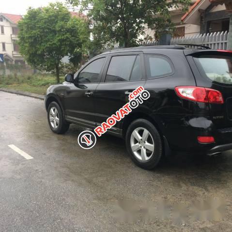 Bán Hyundai Santa Fe đời 2008, màu đen-1