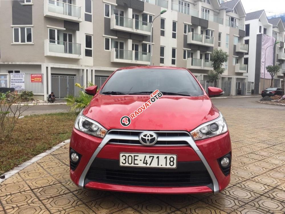 Bán xe Toyota Yaris 1.5G đời 2017, màu đỏ, xe nhập-0