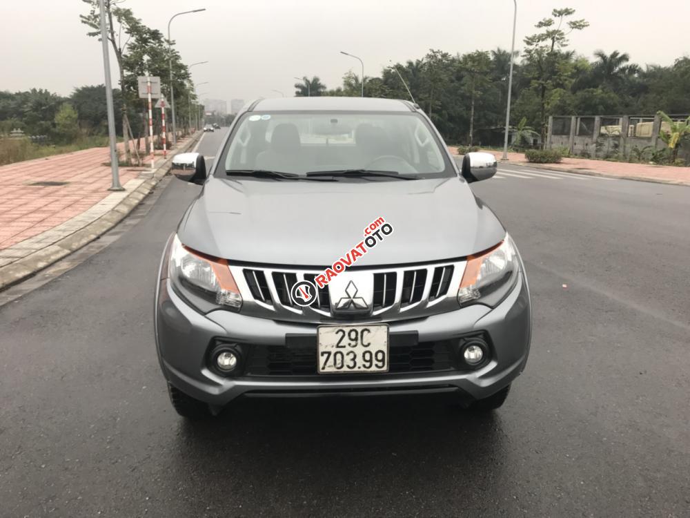 Bán Mitsubishi Triton đời cuối 2015, máy dầu, 1 cầu, số tự động-0