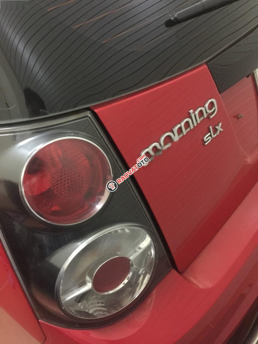 Cần bán Kia Morning SLX 1.0 AT đời 2010, màu đỏ, nhập khẩu, giá tốt-1