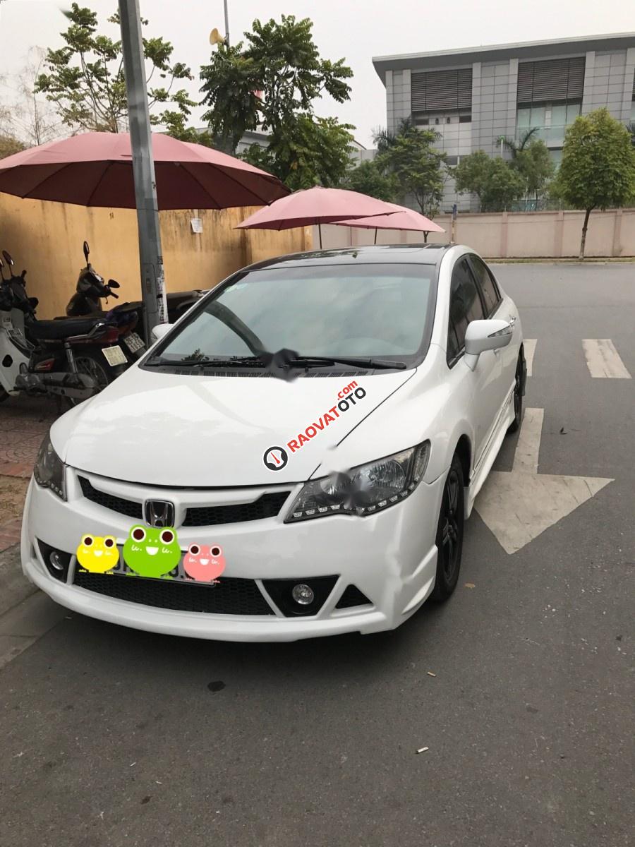 Bán Honda Civic đời 2010, màu trắng-9