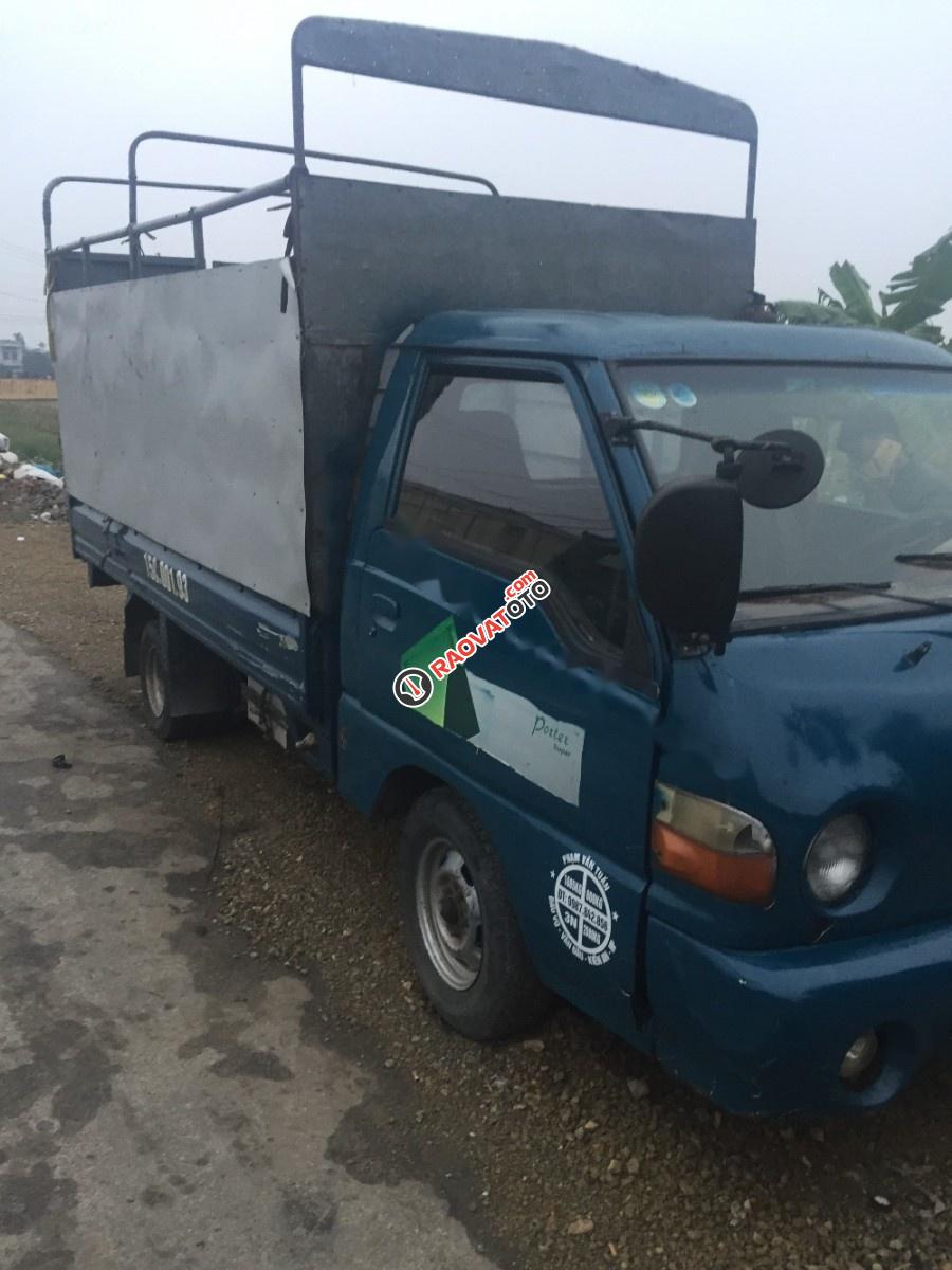 Bán ô tô Hyundai Porter đời 1996, màu xanh lam, nhập khẩu Hàn Quốc, giá tốt-0