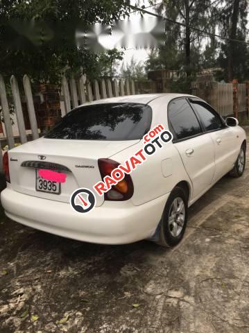 Bán xe Daewoo Lanos đời 2001, màu trắng, giá tốt-0