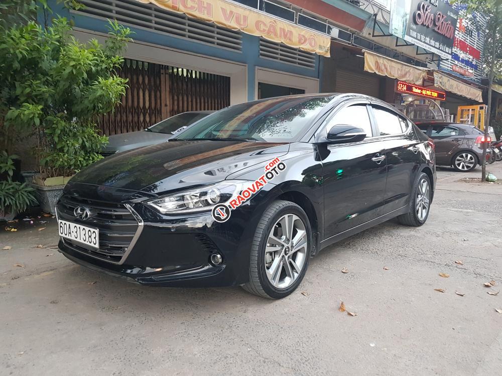 Hyundai Elantra 2.0 sx cuối 2016, màu đen-1