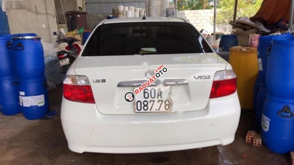 Cần bán lại xe Toyota Vios 1.5G đời 2003, màu trắng-2