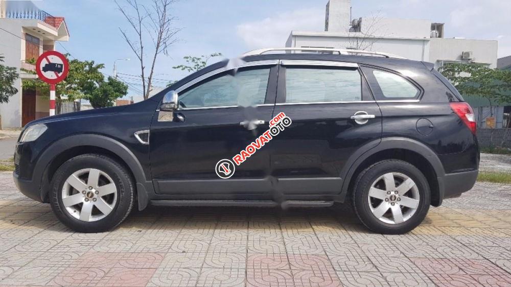 Cần bán lại xe Chevrolet Captiva LTZ 2.4 AT đời 2007, màu đen, giá 265tr-2