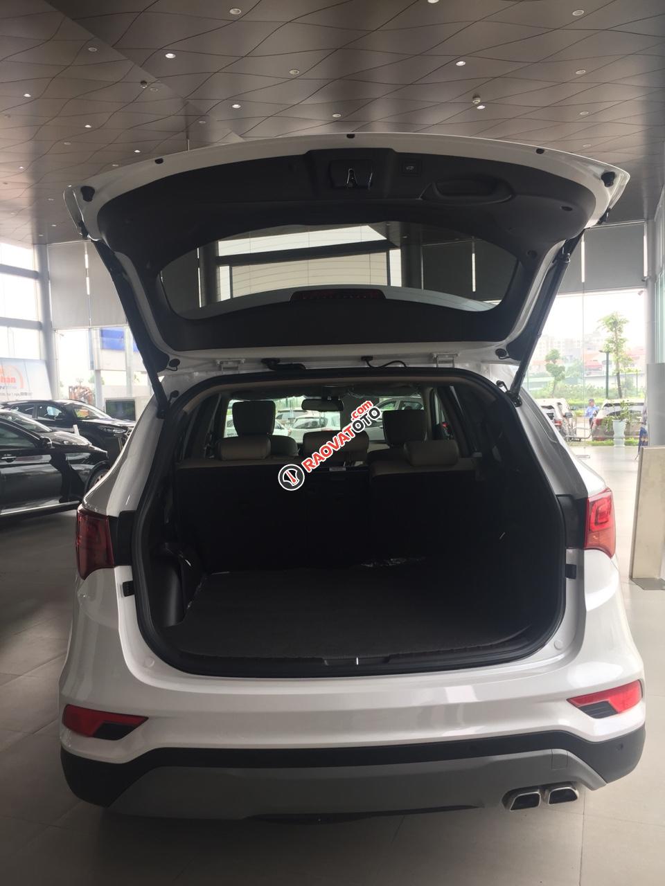 Bán xe Hyundai Santa Fe đời 2017, màu trắng từ 898tr, LH: 0947647688-4