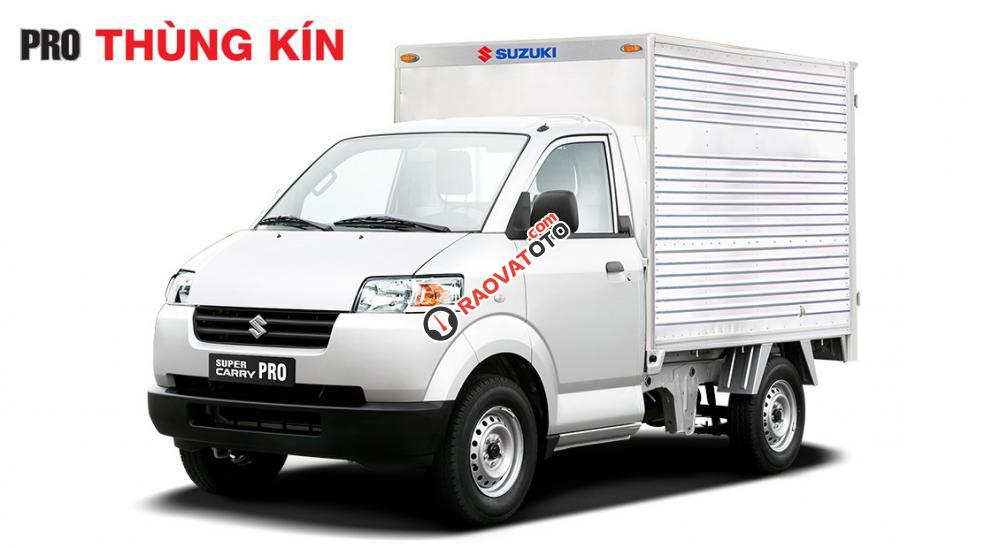 Tin hót - Bán Suzuki Pro 740kg, đóng: Thùng kín inox, thùng kèo bạt, thùng composite-6