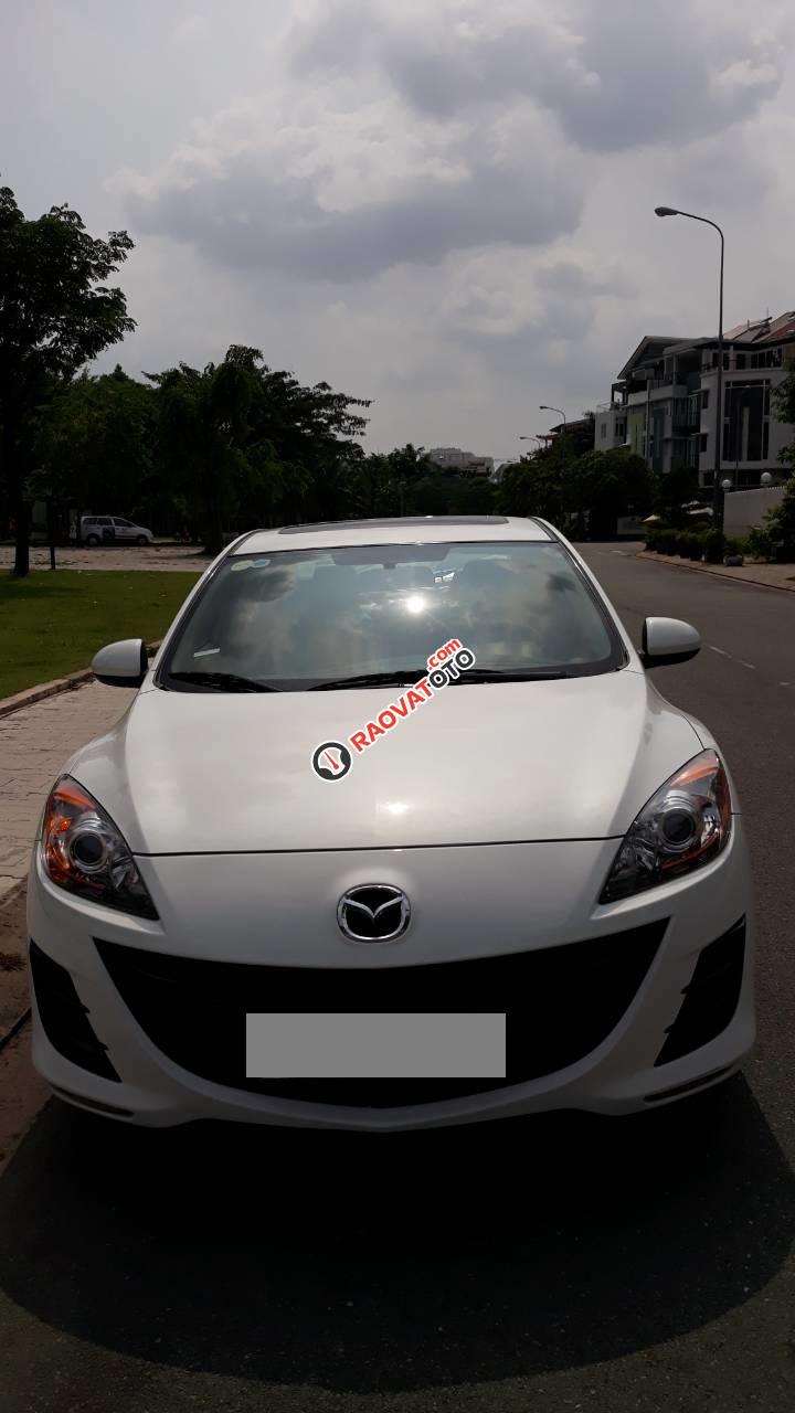 Bán Mazda 3 1.6AT 2011, màu trắng, nhập khẩu nguyên chiếc, giá tốt-2