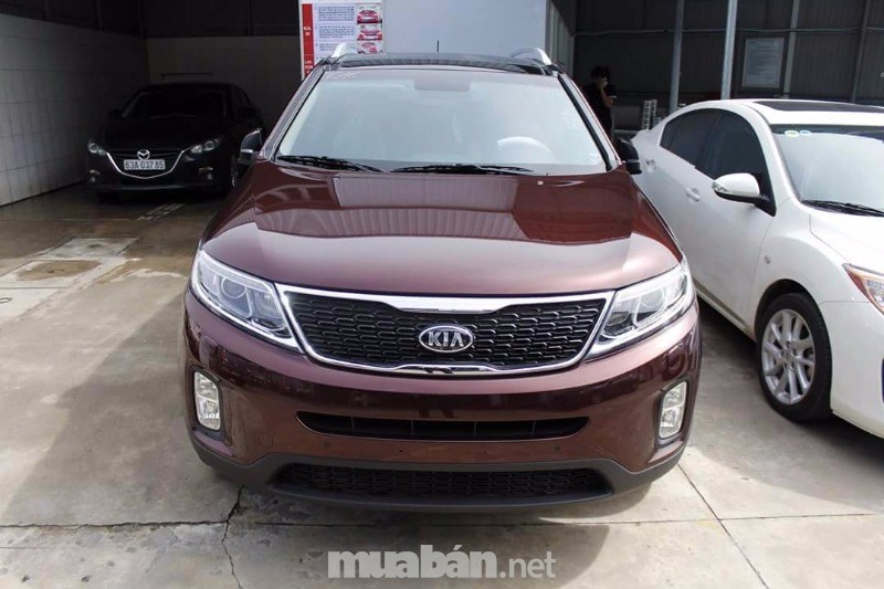 Bán Kia Sorento đời 2017, màu đỏ, nhập khẩu chính hãng-0