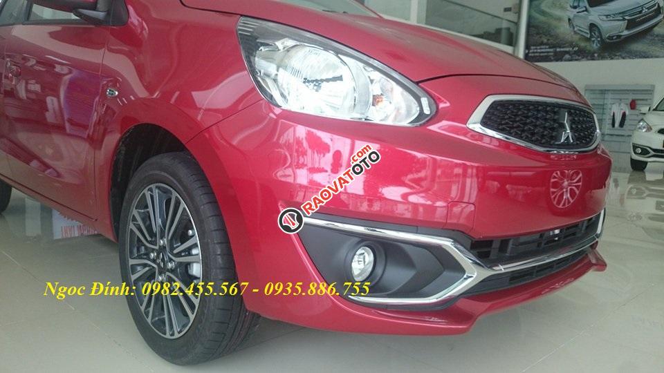 Bán xe Mitsubishi Mirage, màu đỏ, nhập khẩu, trả góp 80%-14