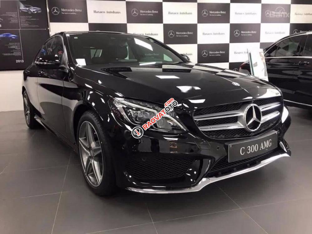 Bán xe Mercedes 300AMG đời 2017, màu đen số tự động-6